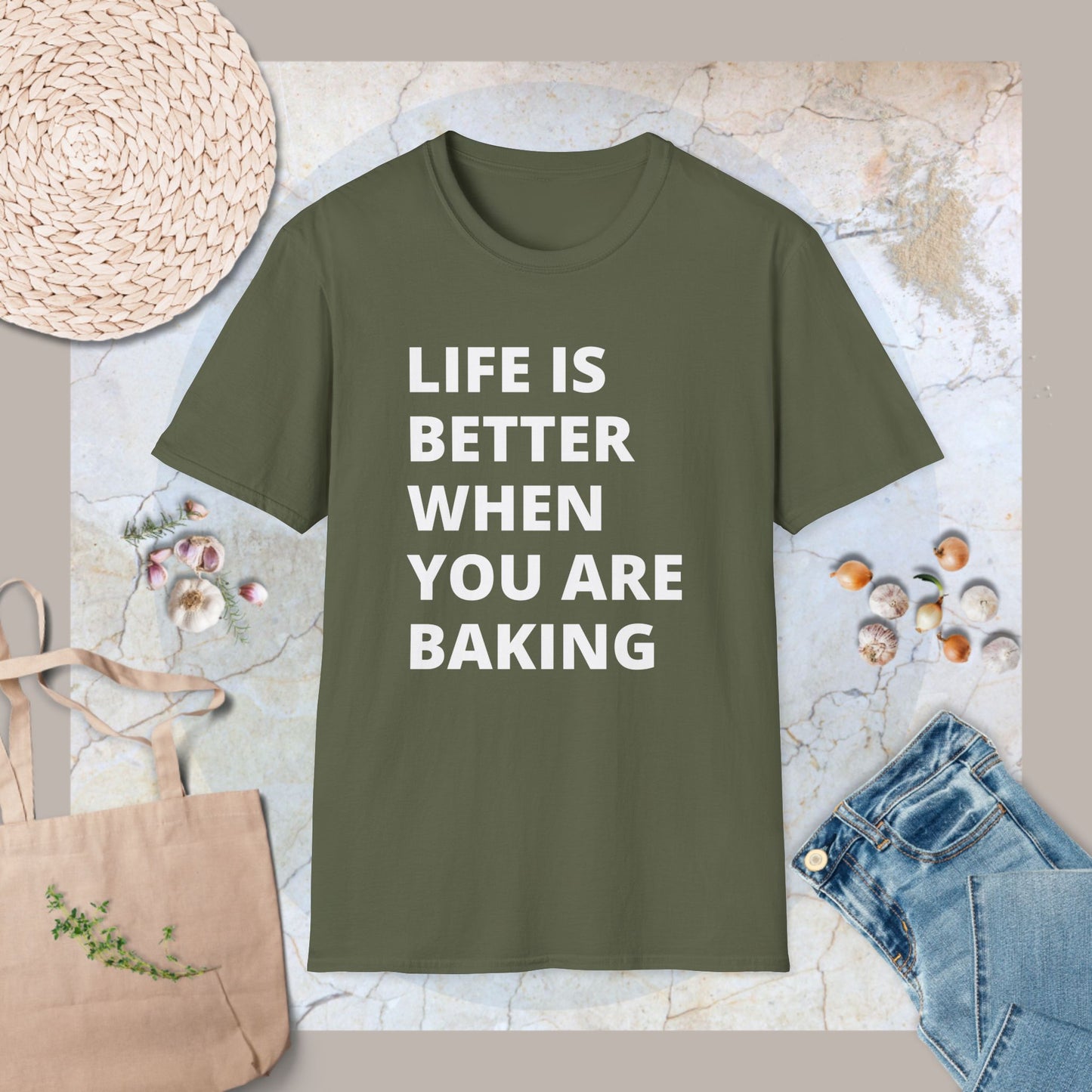 Life is better when you are baking T-Shirt